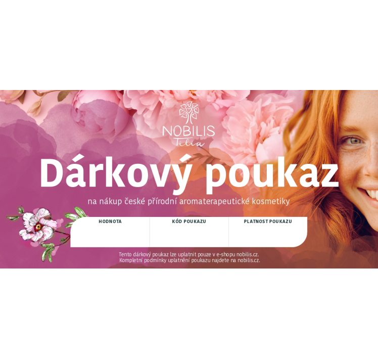 Dárkový poukaz v hodnotě 1000 Kč